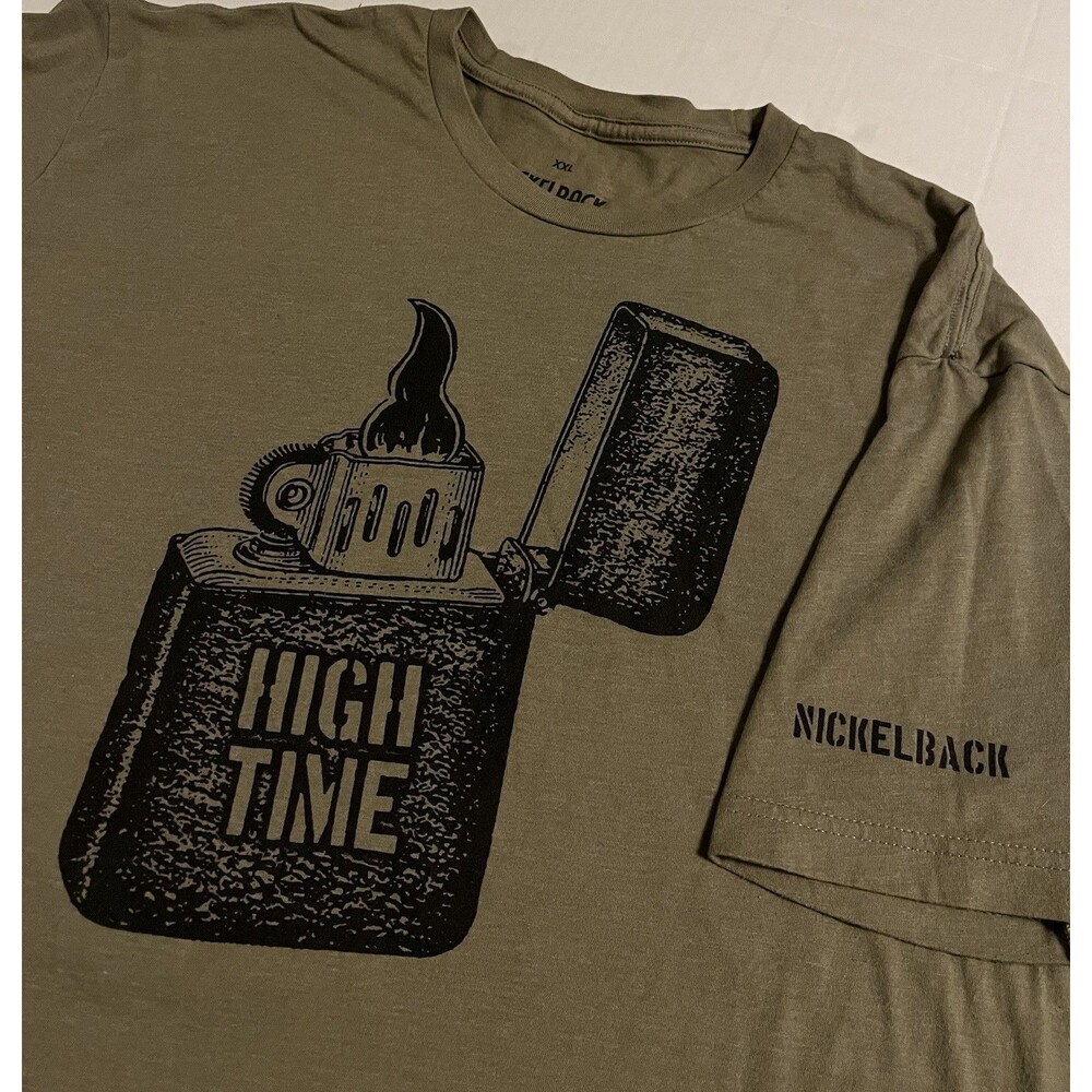 Nickelback Band High Time OFFICIAL T-Shirt 2XL Rock Music Album Tour Concert